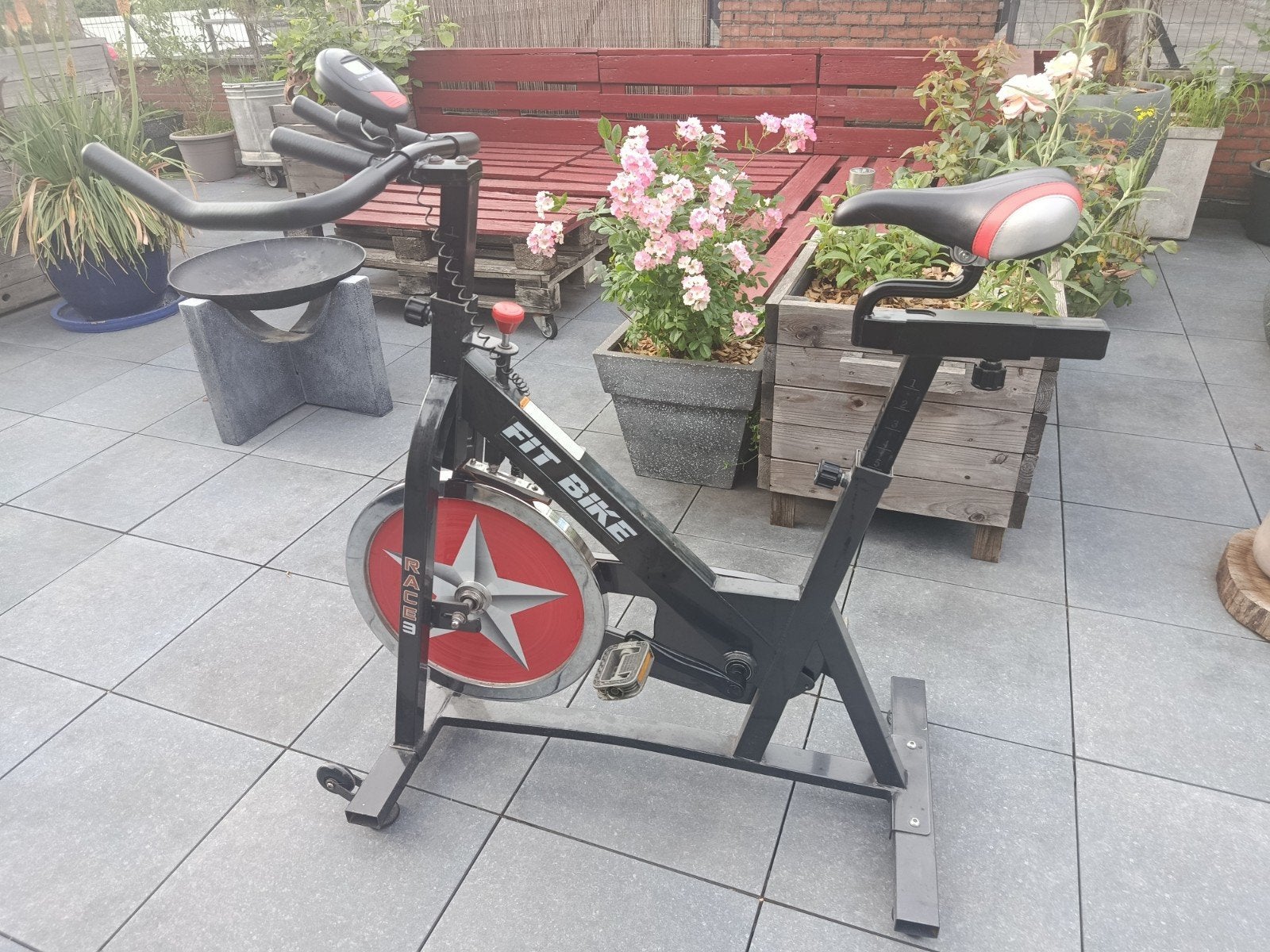Fitbike hometrainer, Ophalen