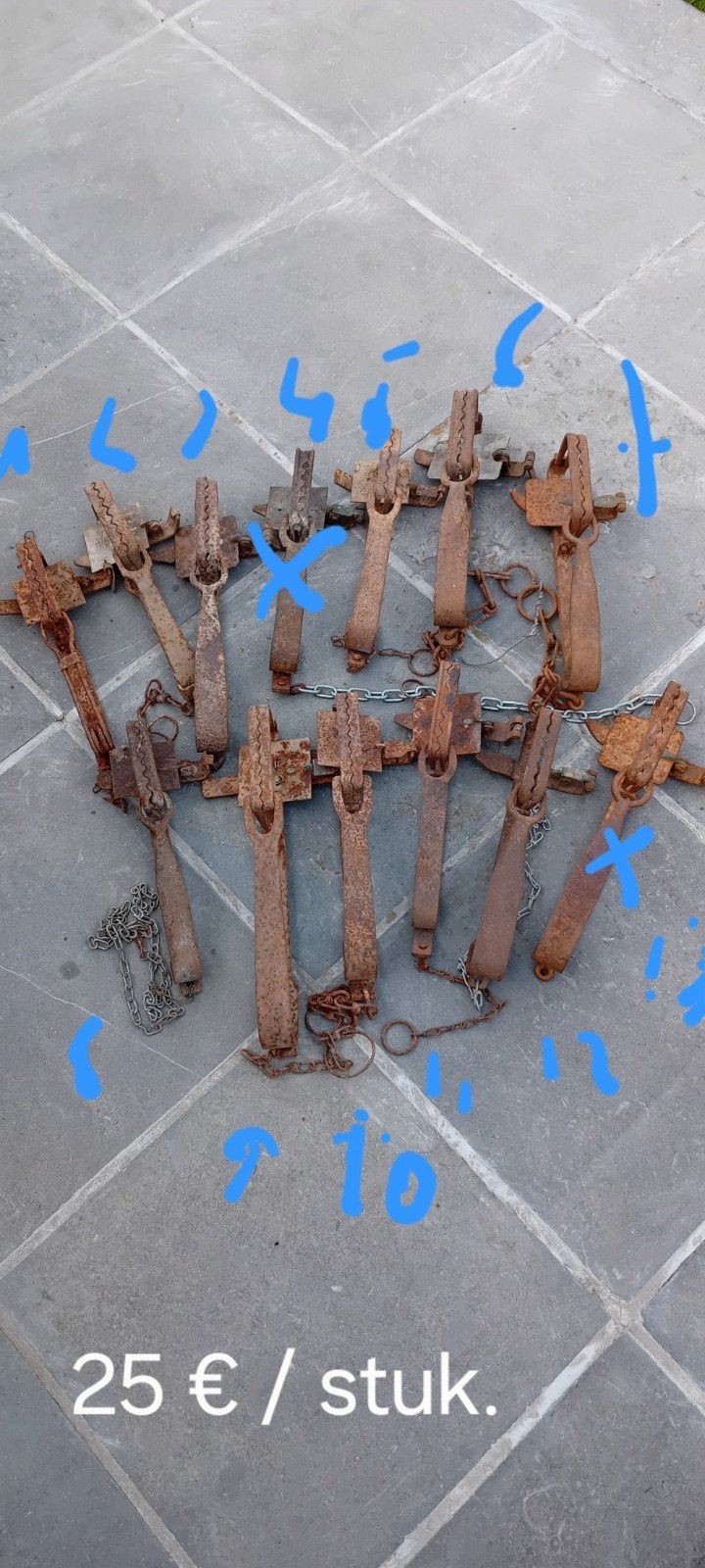Diverse rattenvallen., Ophalen of Verzenden
