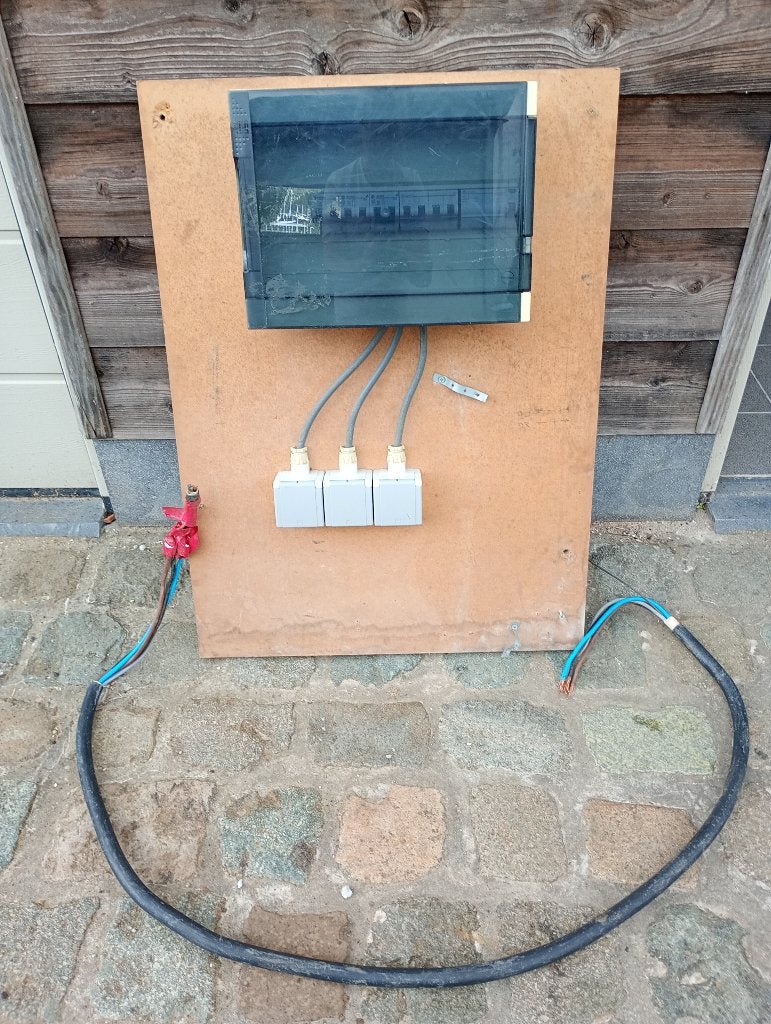 Driefasige Werfkast/Verdeelkast Vynckier, Doe-het-zelf en Bouw, Ophalen, Gebruikt, Overige merken, Overige typen