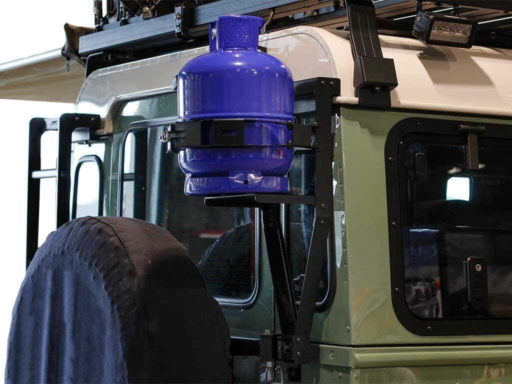 Front Runner Land Rover Defender 90/110 Enkele Gasfles Beuge, Caravans en Kamperen, Kampeeraccessoires, -, Verzenden, -, Nieuw