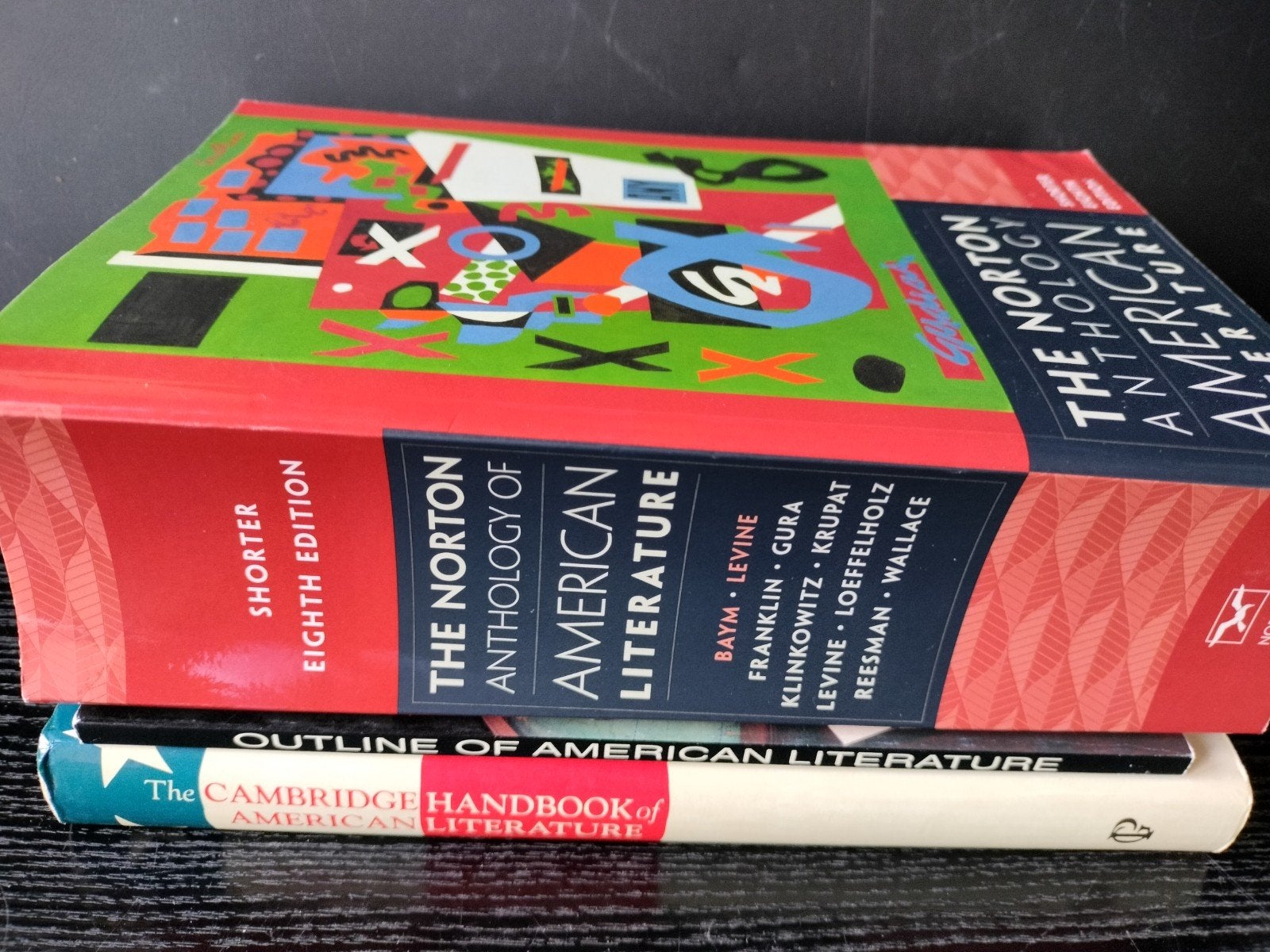 The Norton Anthology American Literature; Cambridge Handbook, Ophalen of Verzenden