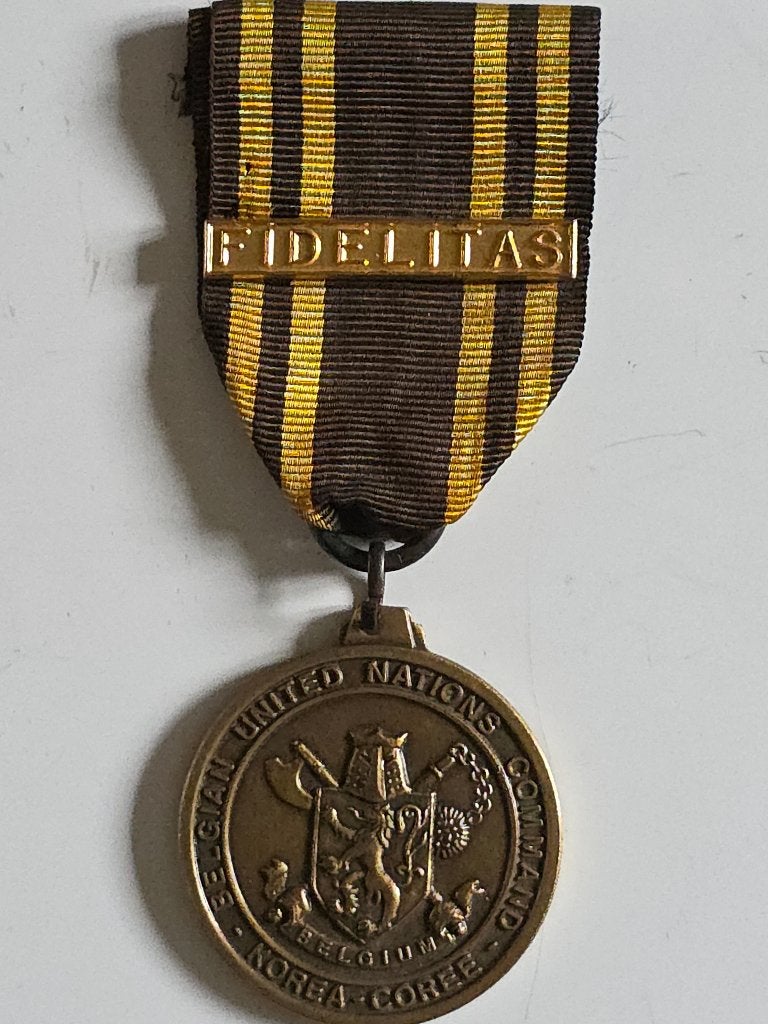 Medaille Corée Belgique 2, Envoi, Autres, Ruban, Médaille ou Ailes