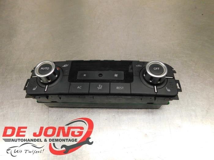 Panneau de commandes chauffage d'un Volkswagen Touareg, Volkswagen, -, 3 mois de garantie, Utilisé