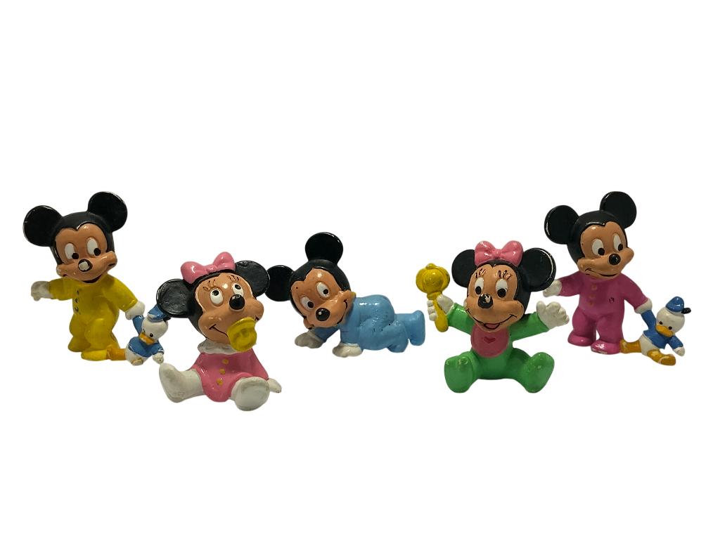 Lot Mickey Minnie Bully vintage année 80, Enlèvement