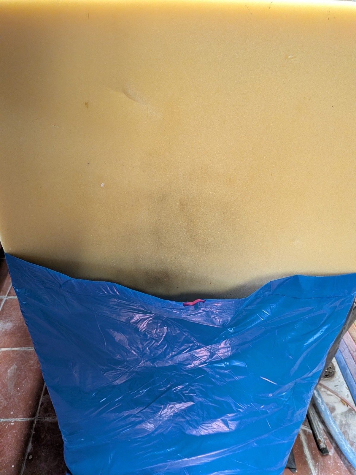 Gratis mousse matras kinderformaat, Caravans en Kamperen, Slaapmatten, Ophalen
