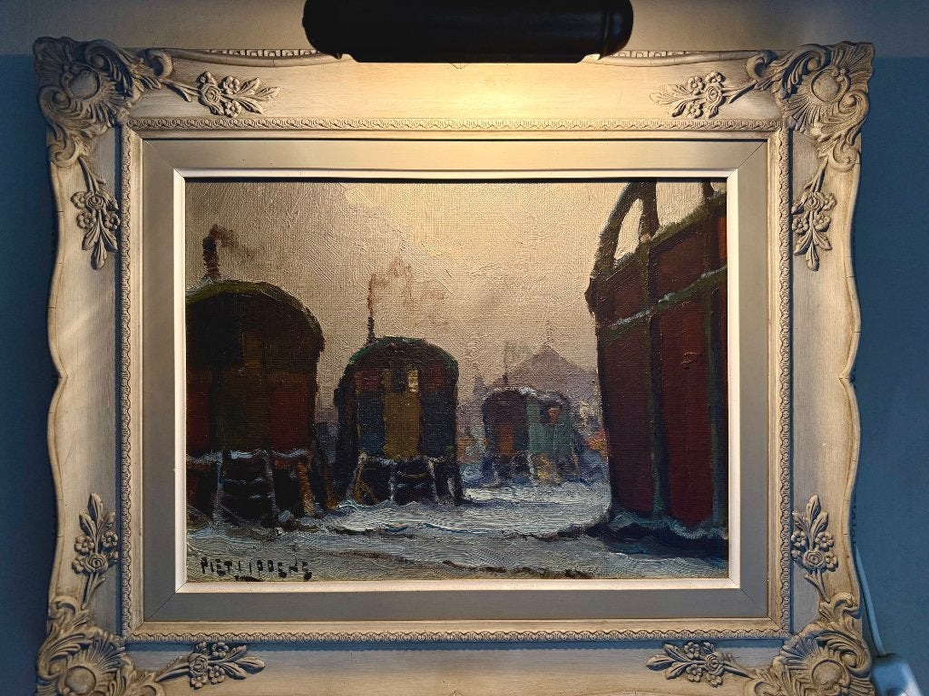 Schilderij Piet Lippens 30x40, Enlèvement