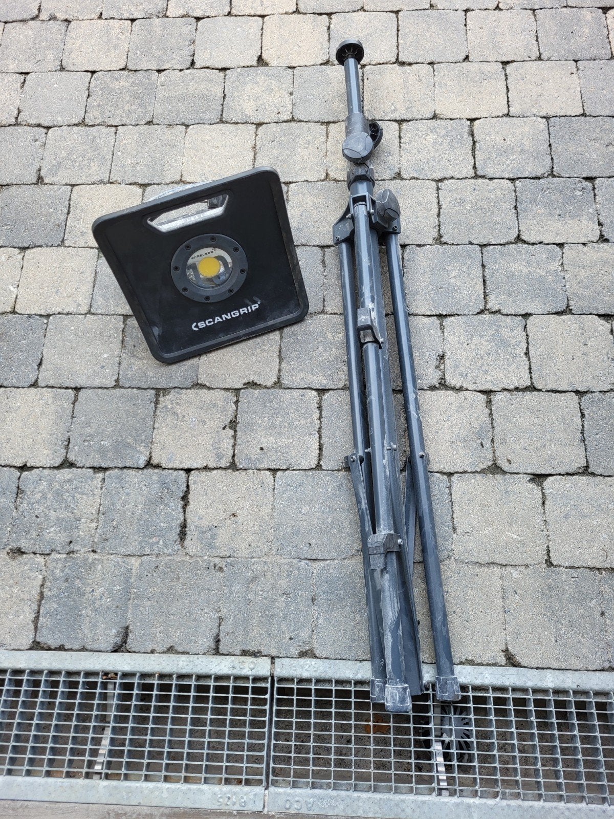 SCANGRIP NOVA 10K Bouwlamp met statief, Ophalen, Lamp, Met statief
