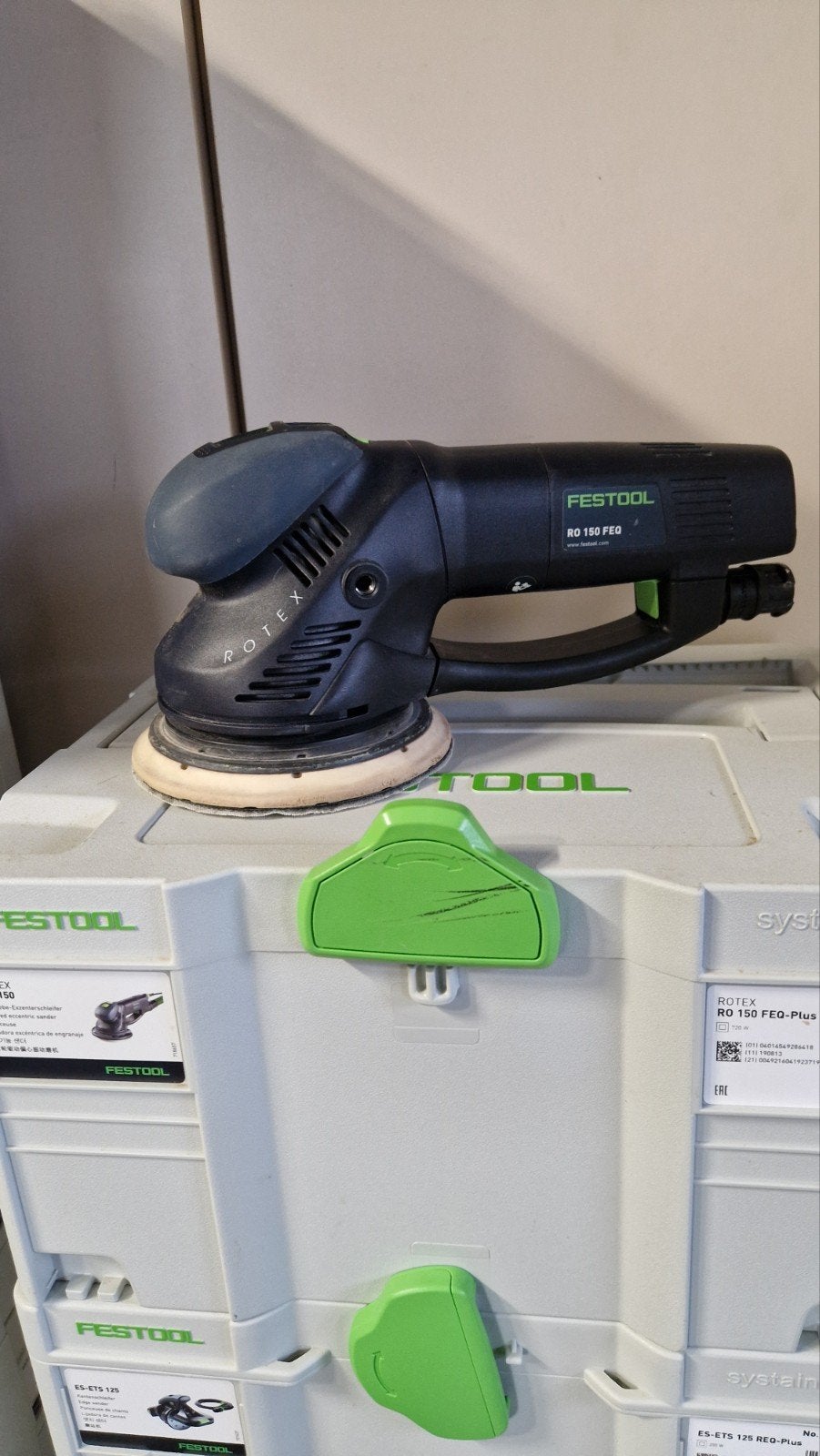 Festool Rotex RO150feq-plus, Doe-het-zelf en Bouw, Ophalen of Verzenden