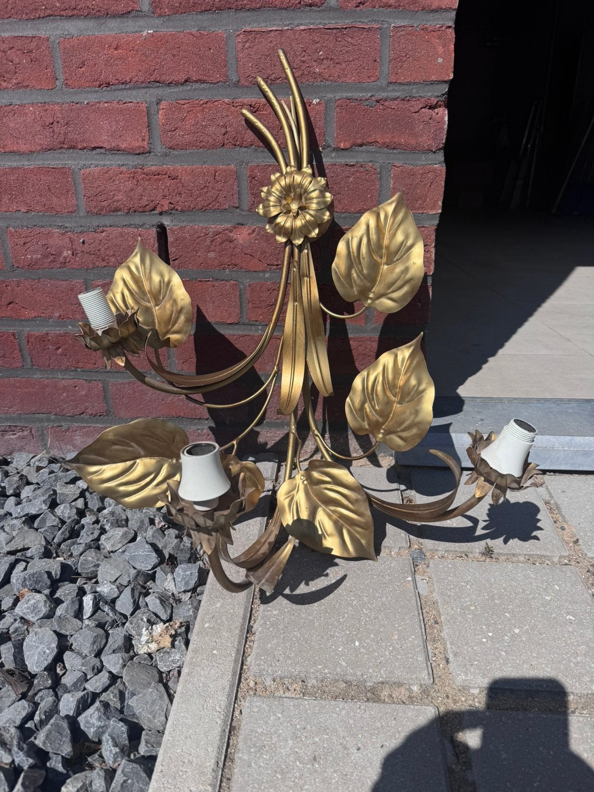 Messinglamp, Enlèvement, Comme neuf