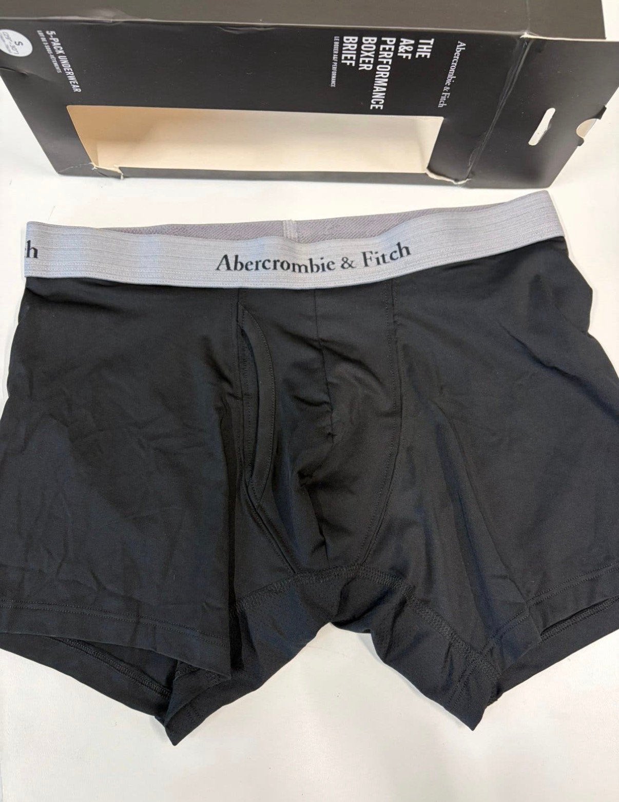 Abercrombie Microfiber Performance Boxershort, Kleding | Heren, Verzenden, Zwart, Boxer