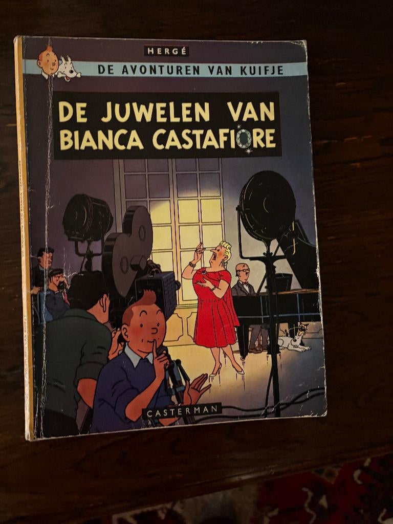 Kuifje - De juwelen van Bianca Castafiore, Boeken, Eén stripboek, Herge, Ophalen, Gelezen