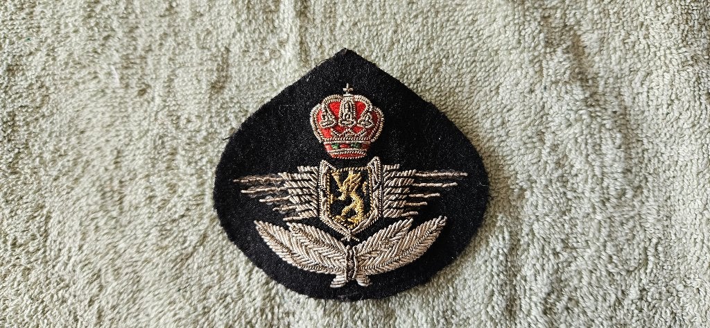 ABL #114 – KENTEKEN KEPIE LUCHTMACHT  #3, Verzamelen, Ophalen of Verzenden, Luchtmacht, Embleem of Badge