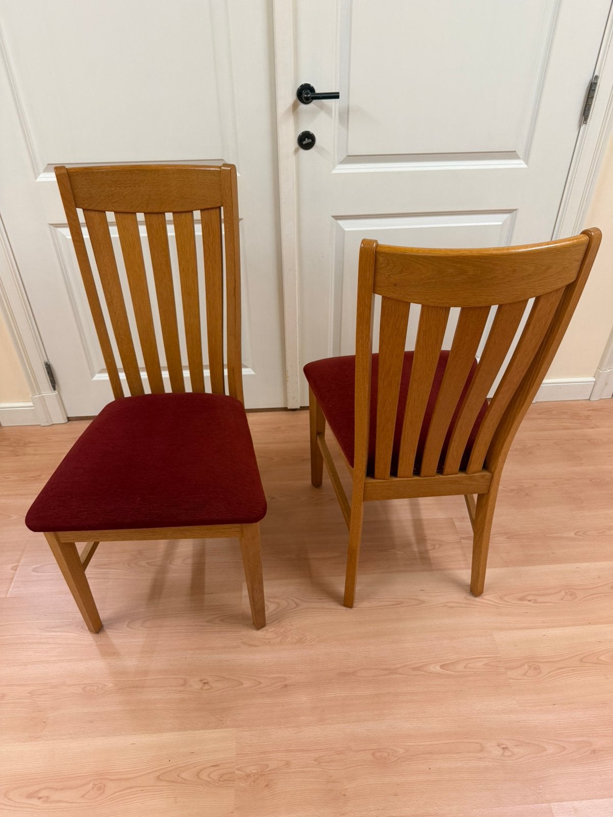 Beuken stoelen 6 stuks., Huis en Inrichting, Ophalen, Zo goed als nieuw