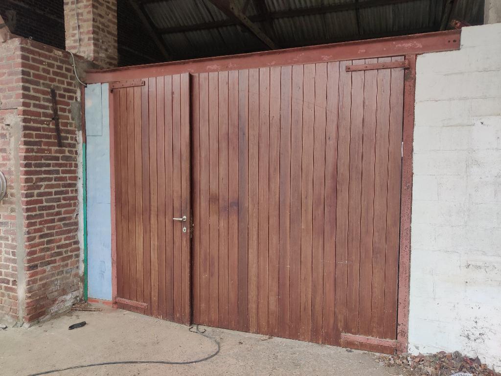 Porte de garage en bois, Ophalen, Gebruikt, 225 cm of meer, Overige typen