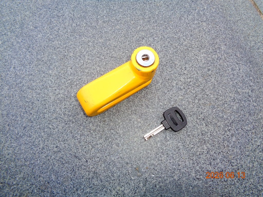 schijfremslot, Motoren, Ophalen, Gebruikt