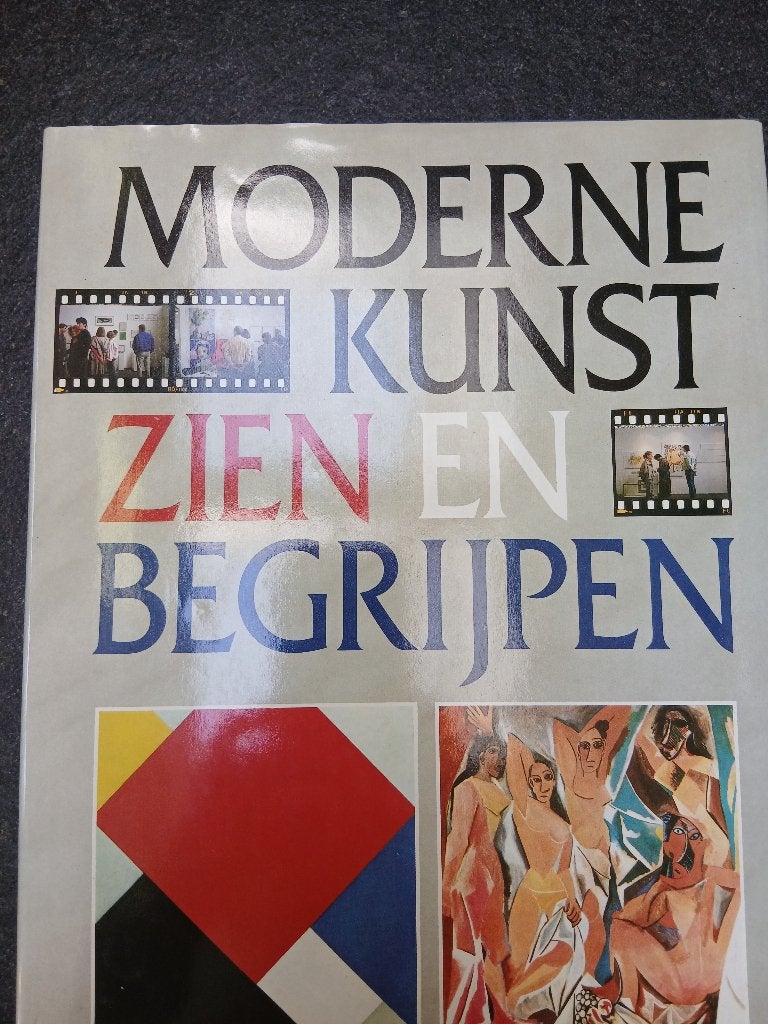 Moderne kunst zien en begrijpen - boek, Boeken, Gottlieb Leinz, Ophalen of Verzenden, Zo goed als nieuw, Schilder- en Tekenkunst