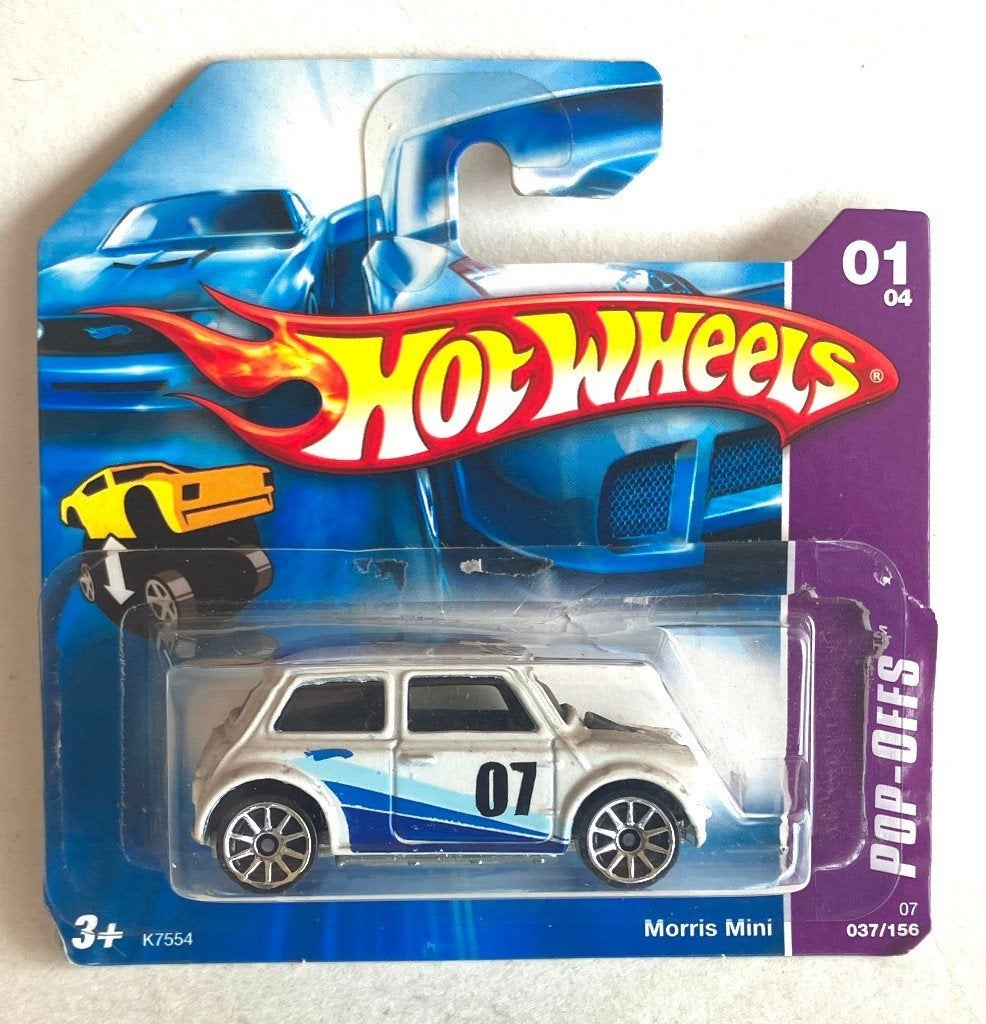 Mini Cooper Hot Wheels Pop Offs Series White short card., Hobby & Loisirs créatifs, Voitures miniatures | Échelles Autre, Comme neuf