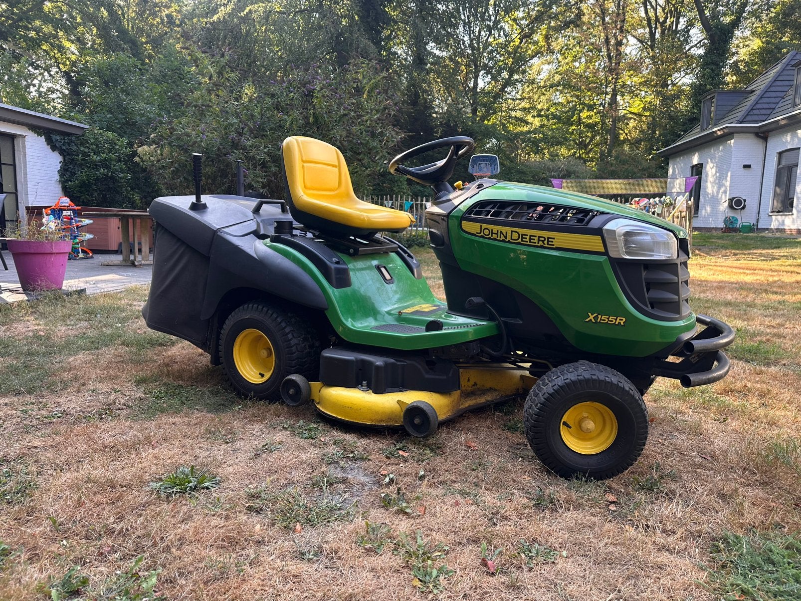 Zitmaaier john deere hydrostaat, Jardin & Terrasse, Enlèvement, Comme neuf