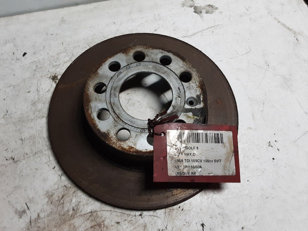 FREIN DISQUE ARRIÈRE Volkswagen Golf V (1K1), Volkswagen, Mevr. I. Hauben, Utilisé, Rue de l'Espoir 34 34
4030  GRIVEGNÉE, BE