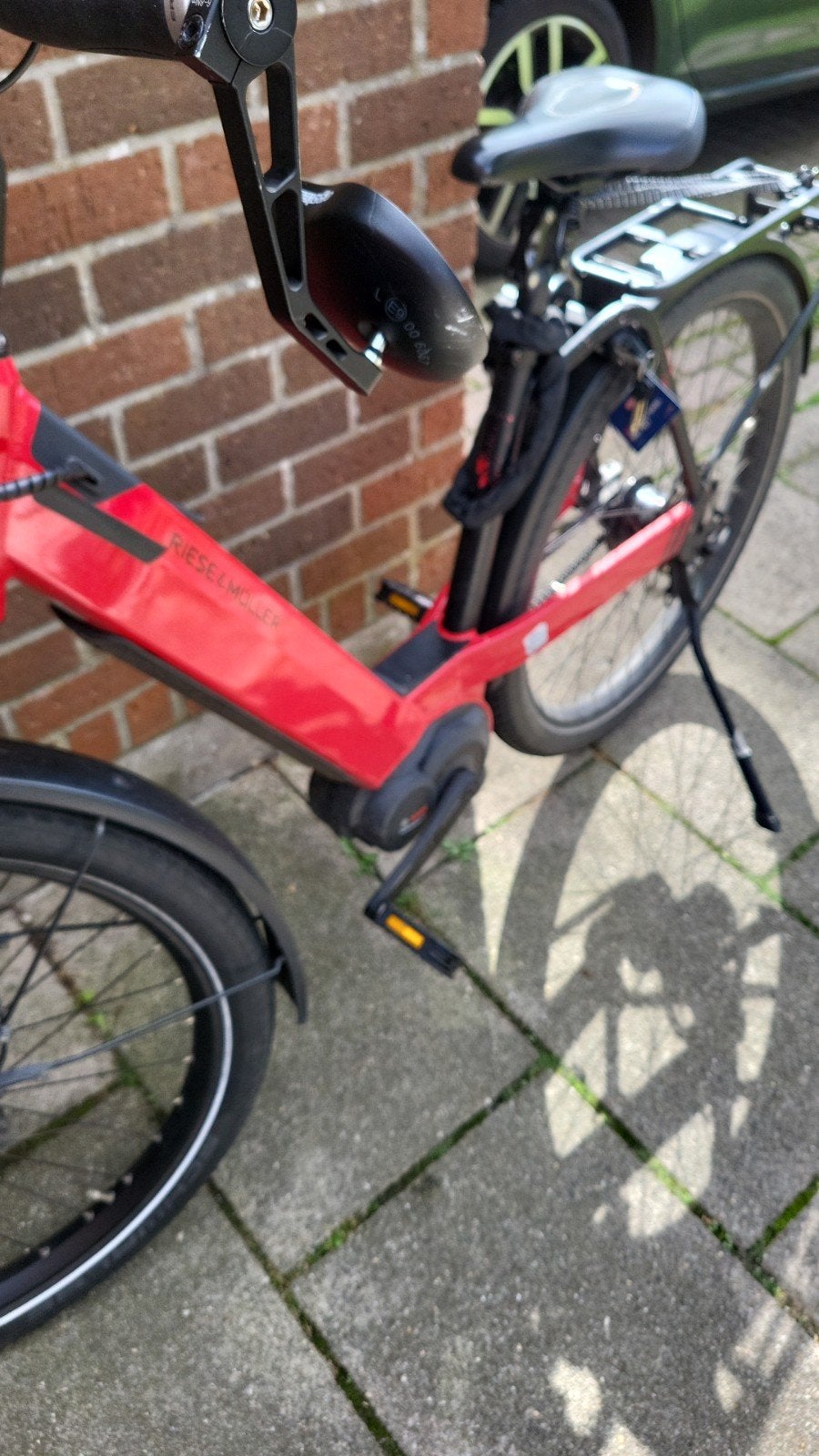 elektrische damesfiets, Enlèvement