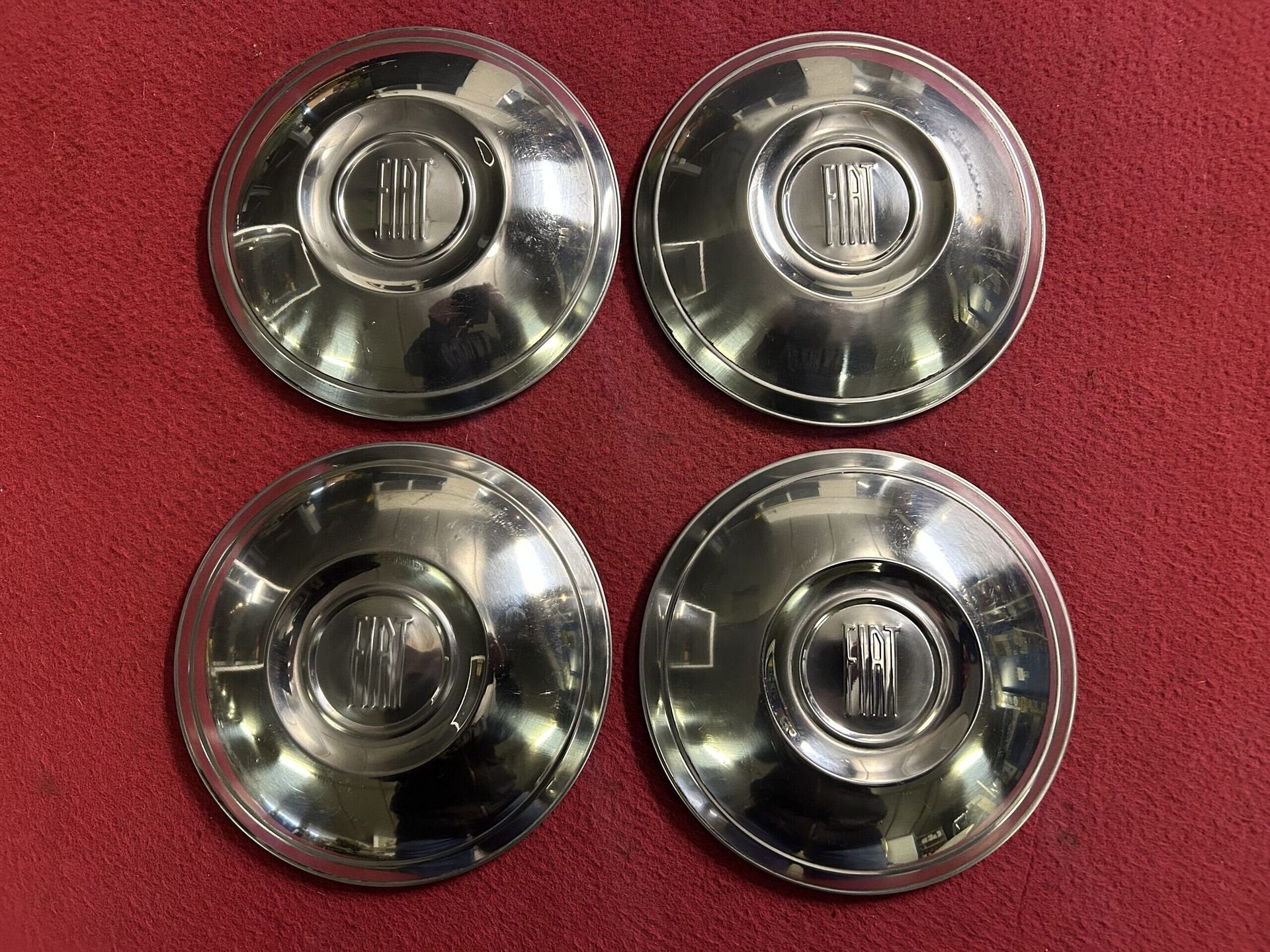 Fiat 600 wieldoppen, Gebruikt, -, -, Ophalen of Verzenden