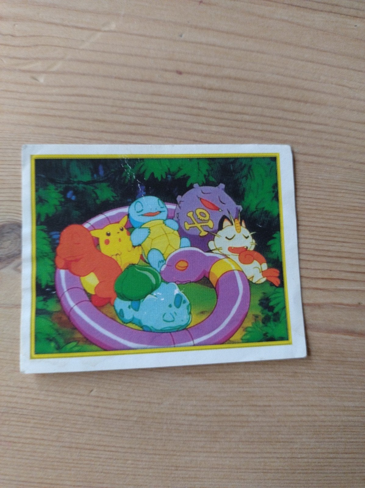 Pokémon sticker vintage, jaar 2000, Enlèvement ou Envoi, Autocollant