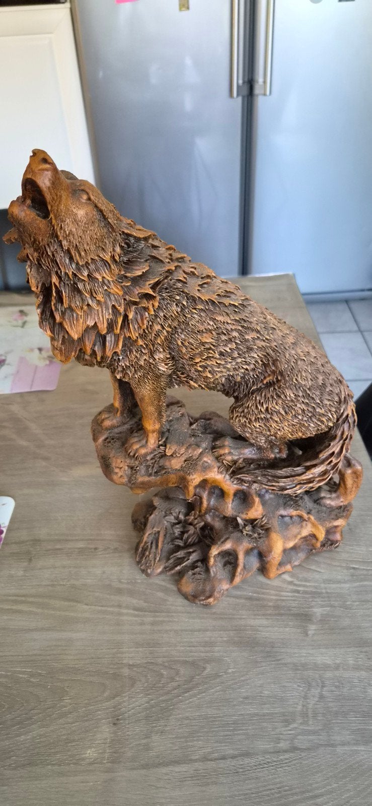 statue loup resine, Collections, Enlèvement