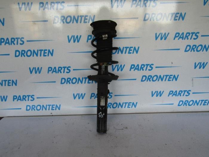 Schokdemperpoot links-voor van een Audi Q2, Gebruikt, -, -, -