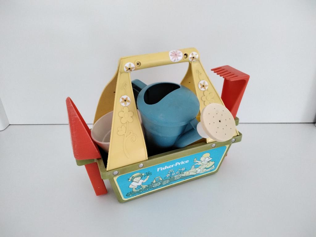 Vintage fisher price speelset, Enlèvement, Utilisé, Set de jeu