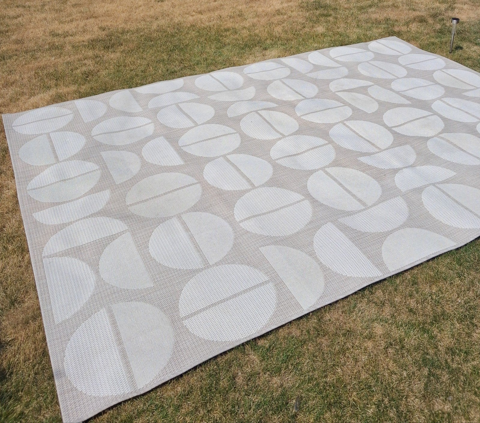 Vloerkleed grof geweven ook geschikt voor buiten/terras, Ophalen