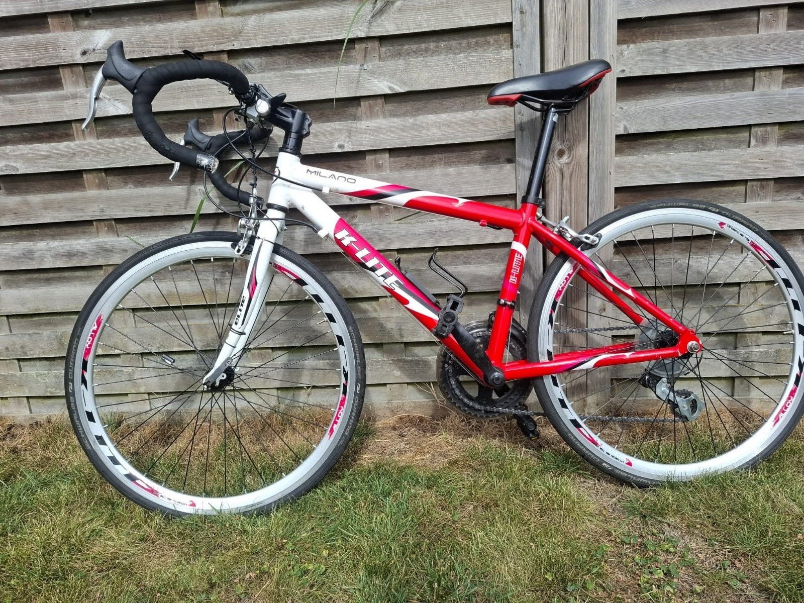 Kinder koersfiets K-Lite, Gebruikt, 10 tot 15 versnellingen, Velgrem, Overige maten