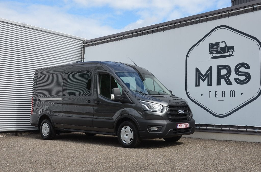 Ford Transit-Dubbelcab-L3H2-Automaat-Camera-Nieuw- 36990+BTW, Argent ou Gris, Achat, 6 portes, Euro 6