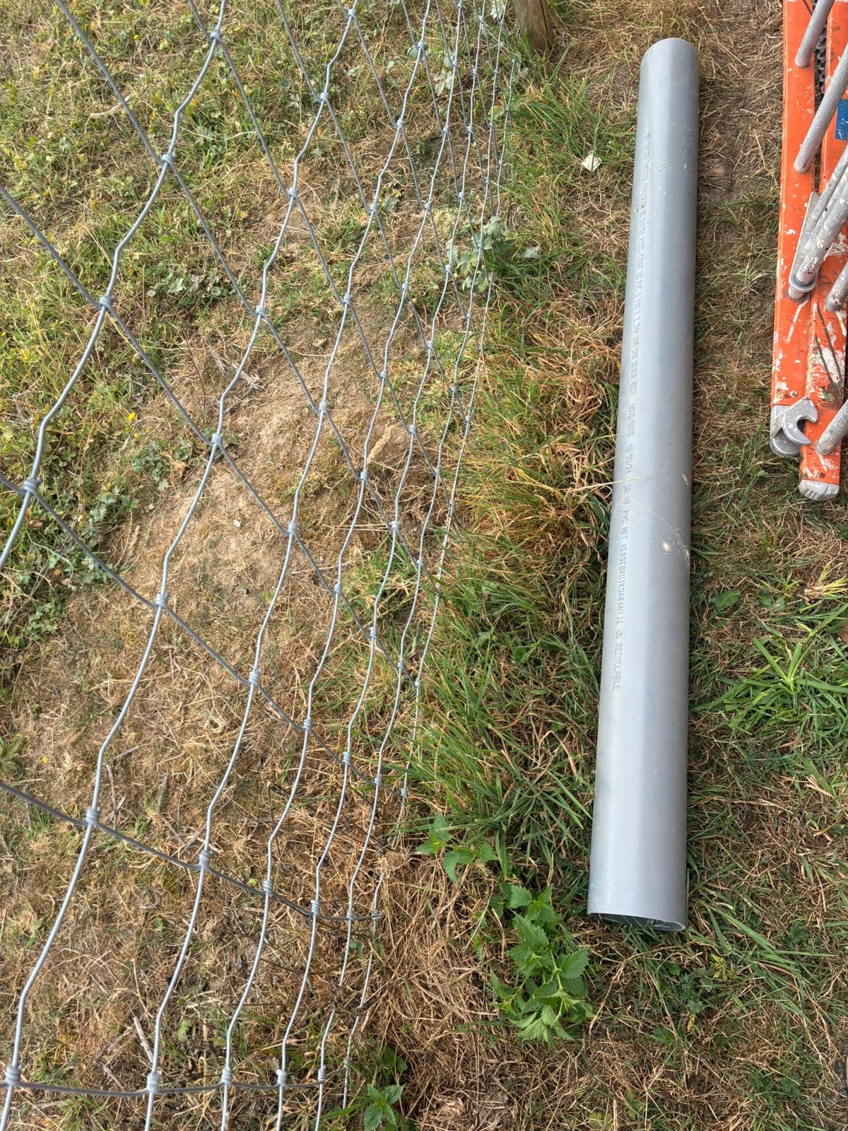 Pvc buis, Ophalen, Zo goed als nieuw, PVC