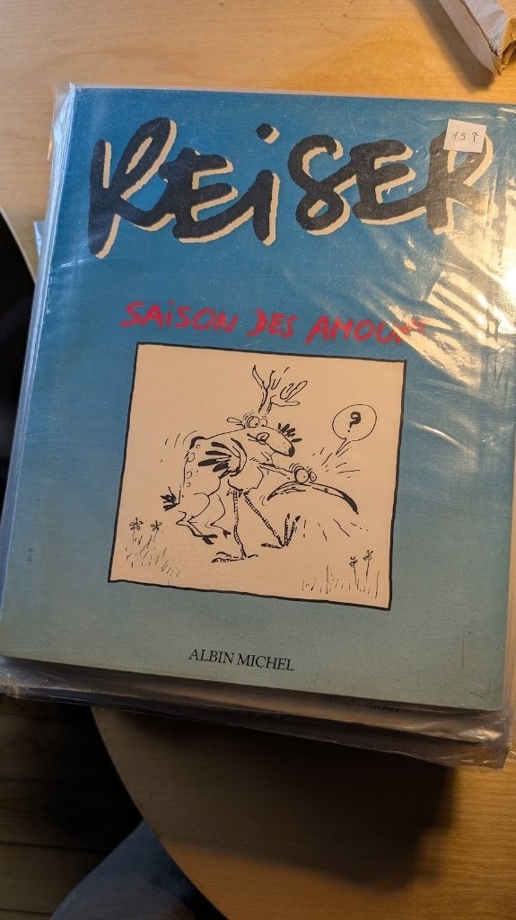 Reiser - "Saison des amours" (1986), Boeken, Stripverhalen, Eén stripboek, Ophalen, Zo goed als nieuw, Reiser