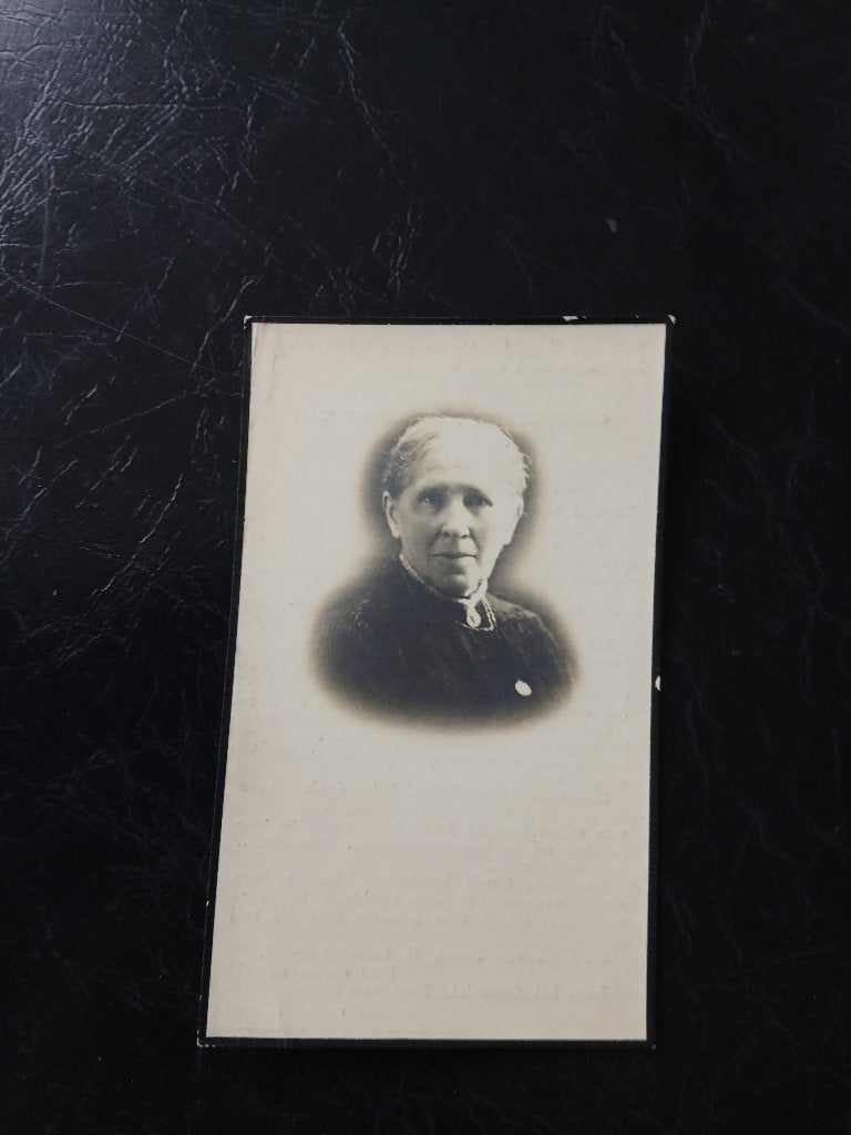 joanna gysen overl 192, Verzamelen, Verzenden, Bidprentje