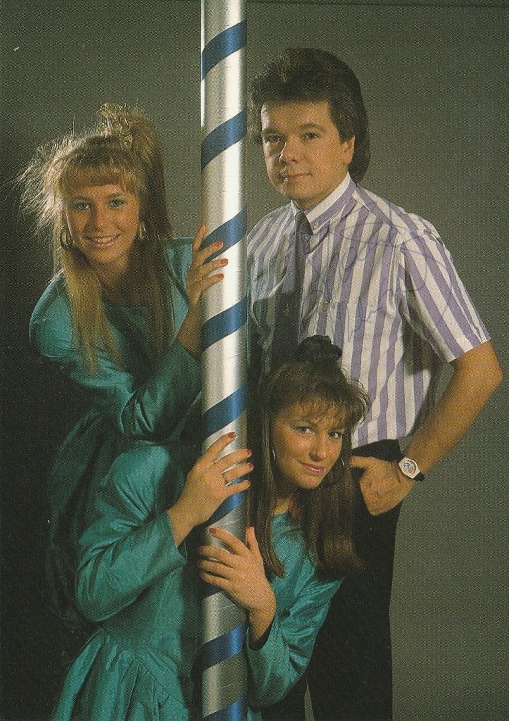 Frank Valentino - foto met handtekening - 1989, Verzamelen, Ophalen of Verzenden, Zo goed als nieuw, Foto of Kaart, Gesigneerd