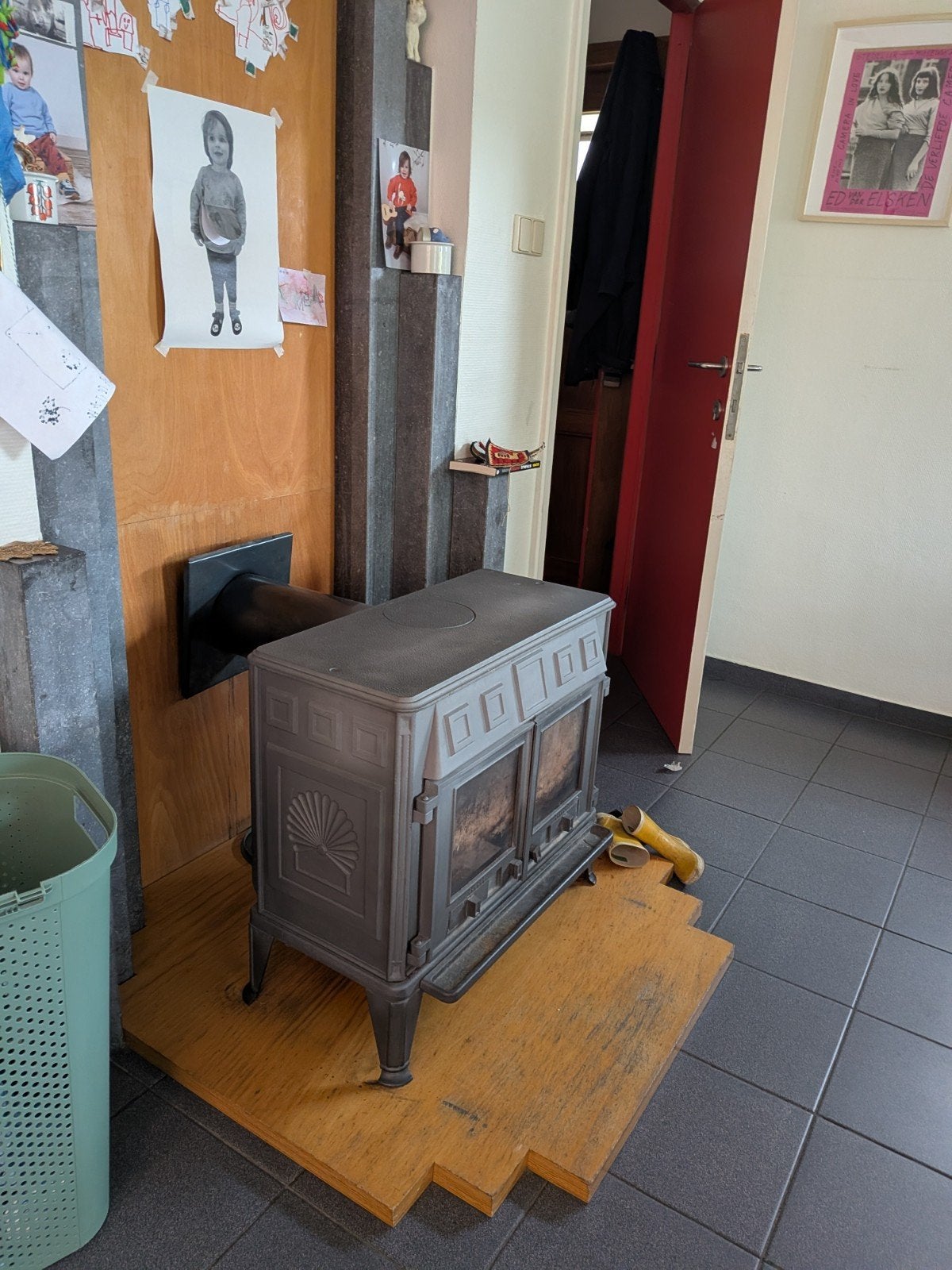 Kachel (gratis), Ophalen