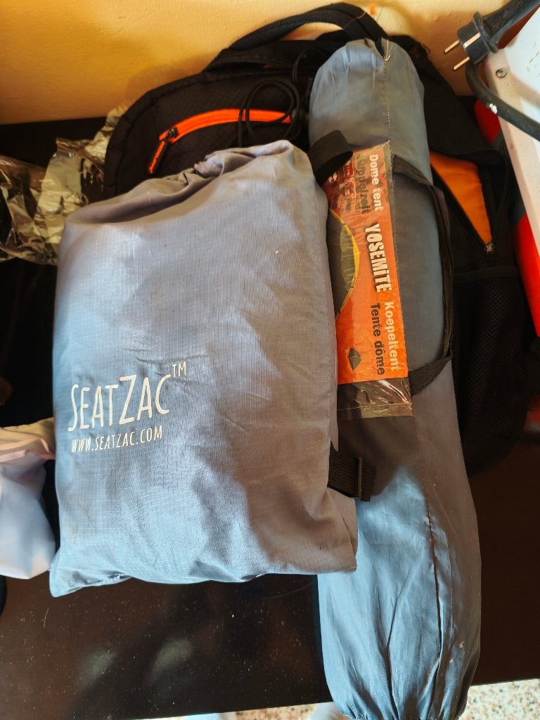 Sac de couchage et tente, Ophalen, Zo goed als nieuw