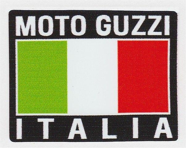 Moto Guzzi Italia sticker #3, Motoren, Verzenden