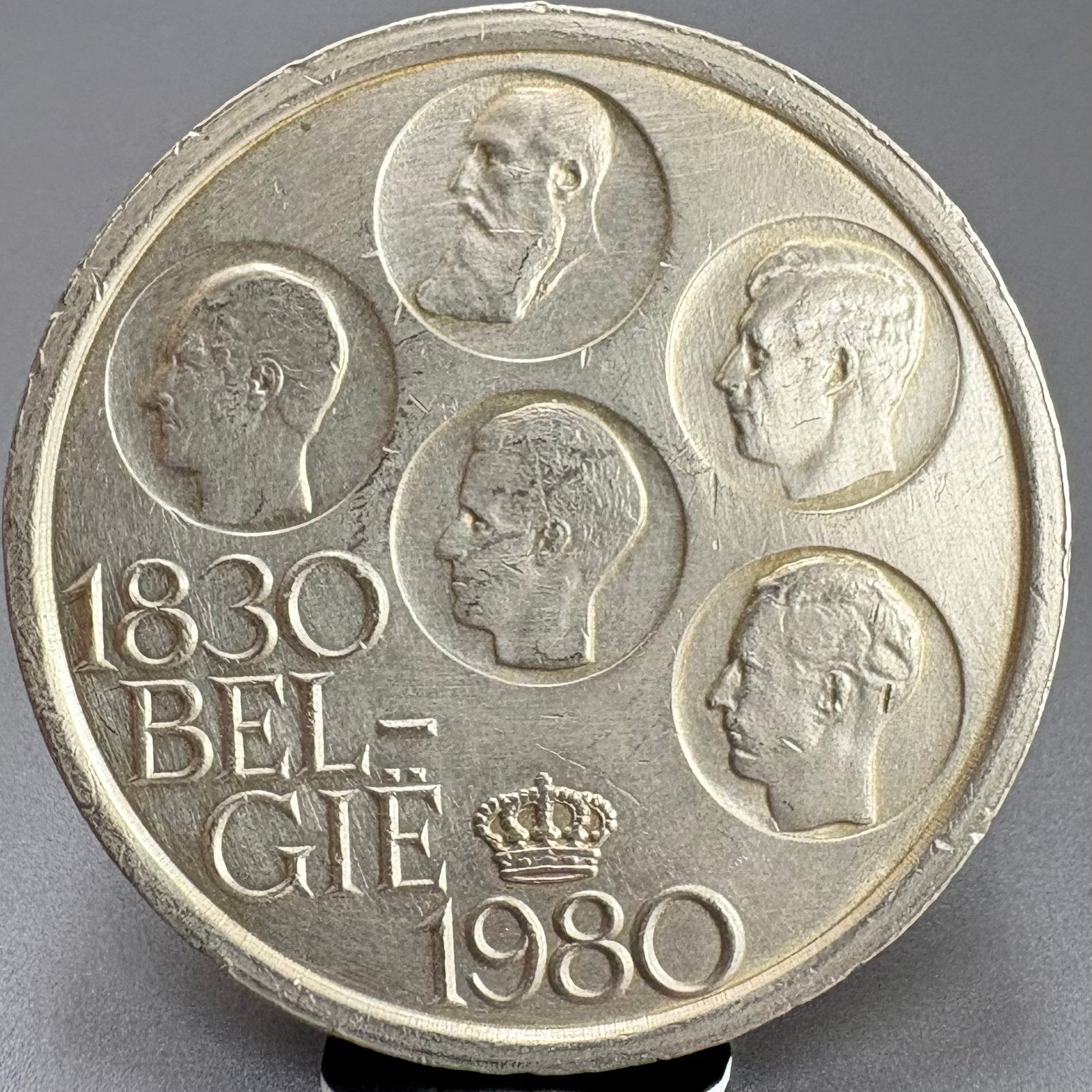 Zilveren 500 frank munt 1830-1980 – 150 Jaar België, Envoi, Argent, Monnaie en vrac, Argent