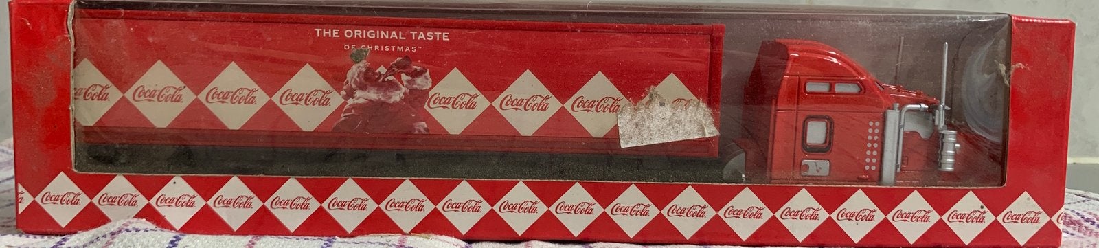 Kersttruck coca cola, Enlèvement