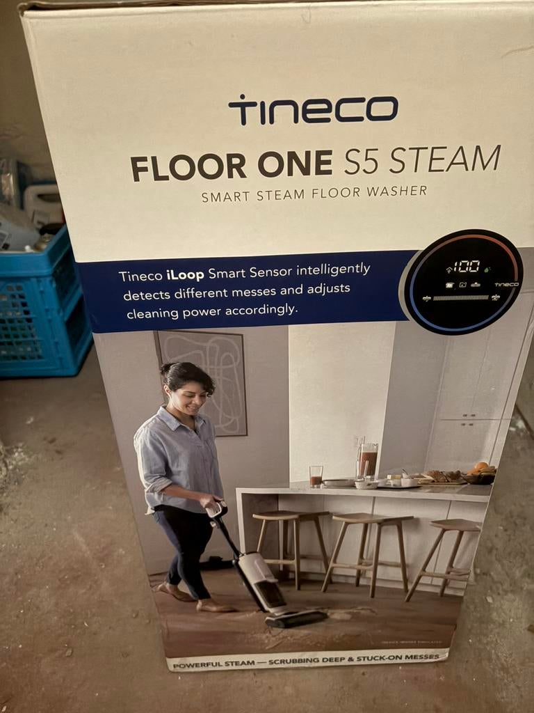 Tineco floor one S5 steam, Enlèvement, Comme neuf