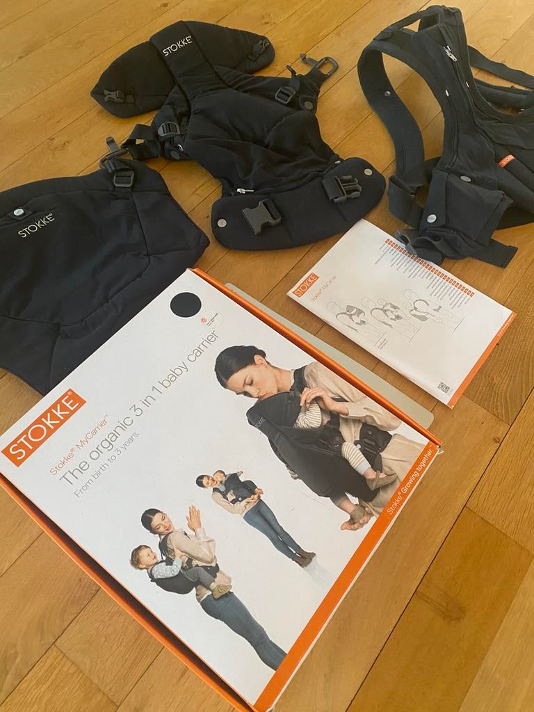 Stokke MyCarrier Draagzak geboorte tot 3 jaar, Kinderen en Baby's, Babydragers en Draagdoeken, Ophalen, Draagzak