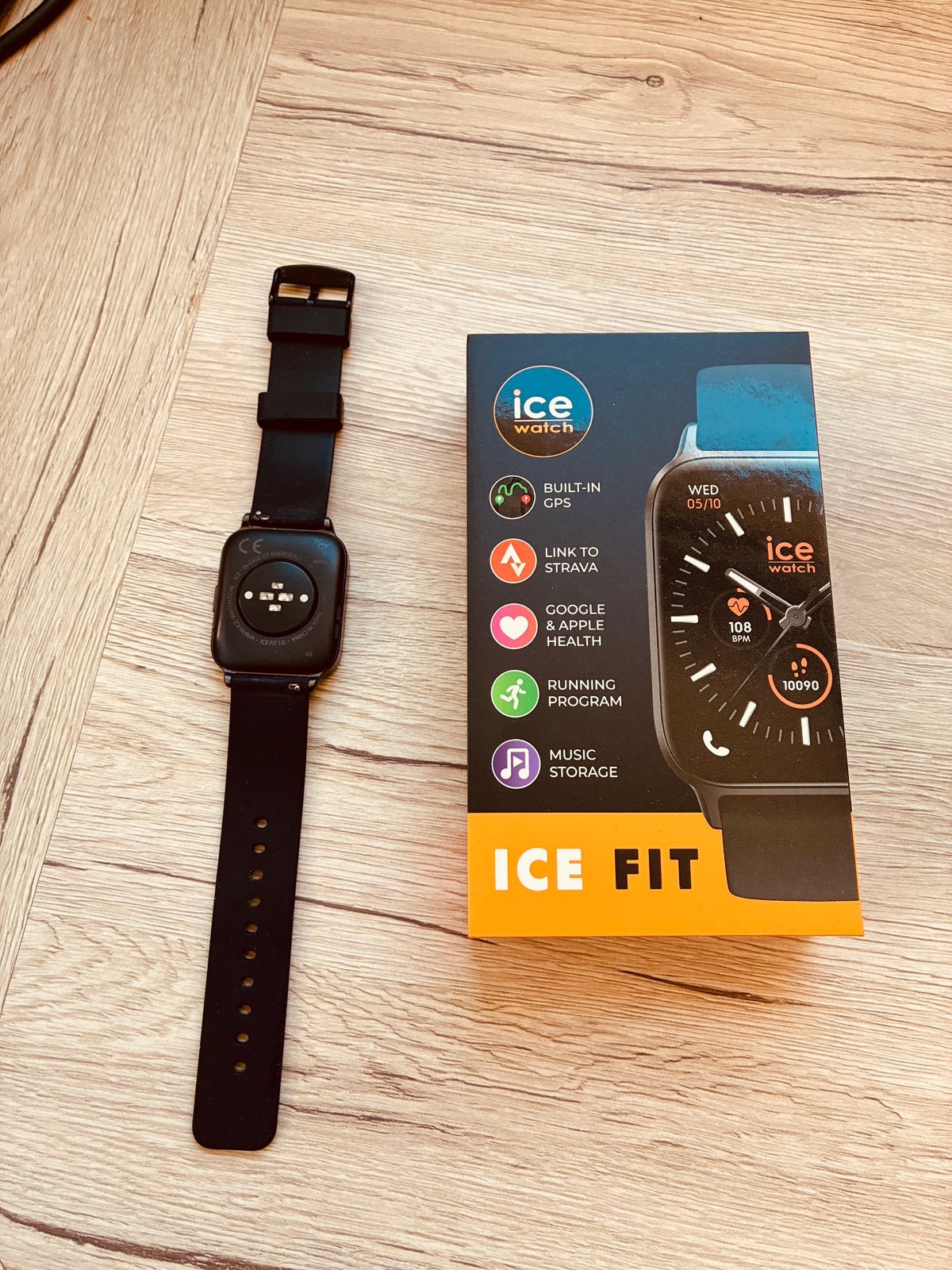 ICE horloge - ICE FIT, Handtassen en Accessoires, Horloges | Heren, Ophalen, Zo goed als nieuw, Polshorloge, Overige materialen