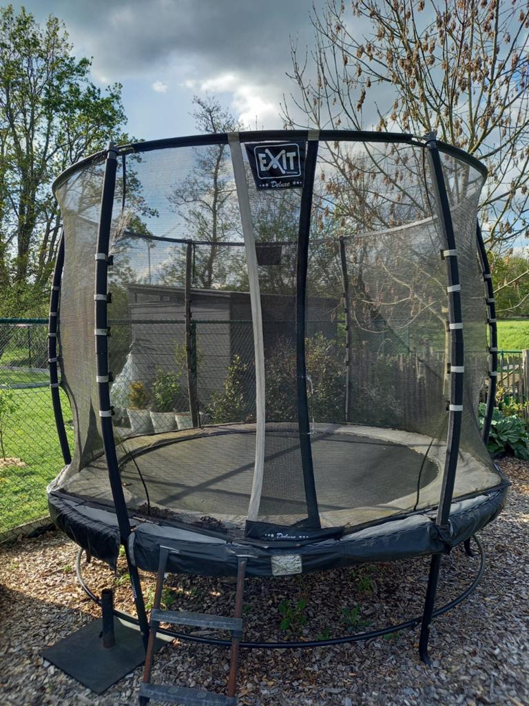 Trampoline 3m, Ophalen