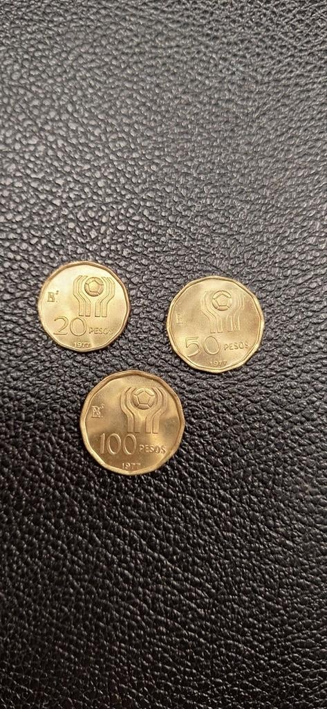 Argentinië 20/50/100 pesos 1977-'78 voetbal, Enlèvement ou Envoi