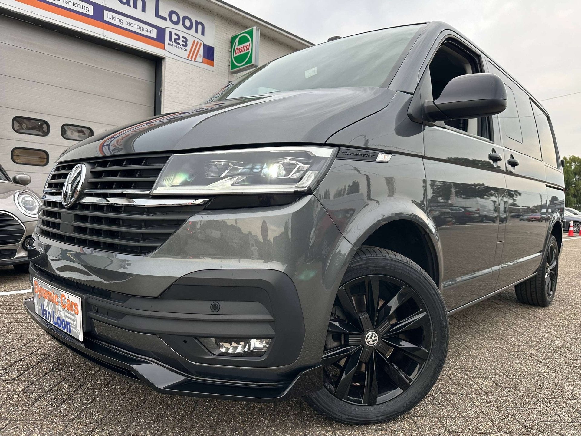 Volkswagen T6.1 Transporter 2.0 TDi 150Pk Dubbel Cabine Airc, Automaat, Dealer onderhouden, Stof, 4 cilinders