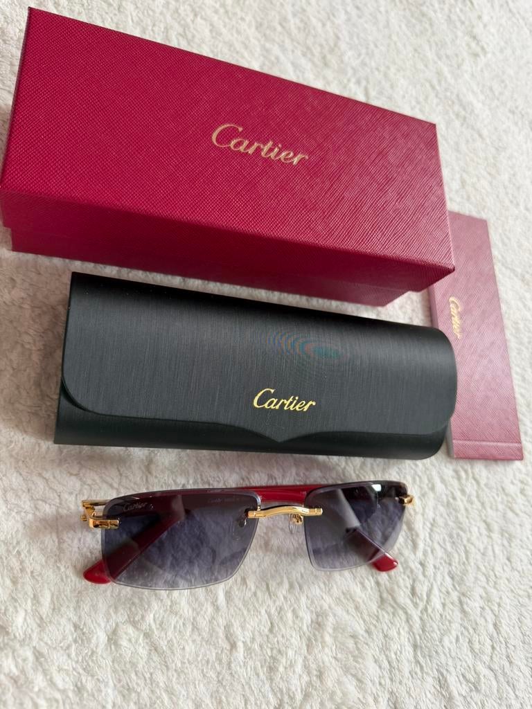 Lunettes Cartier, Bijoux, Sacs & Beauté, Lunettes de Soleil & Lunettes | Hommes, Enlèvement, Comme neuf, Lunettes