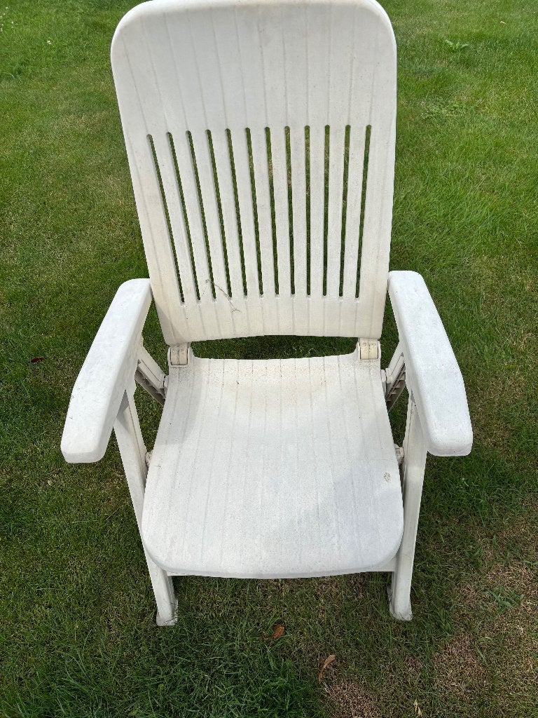 Tuinstoelen, Ophalen, Gebruikt, Plastic, Verstelbaar