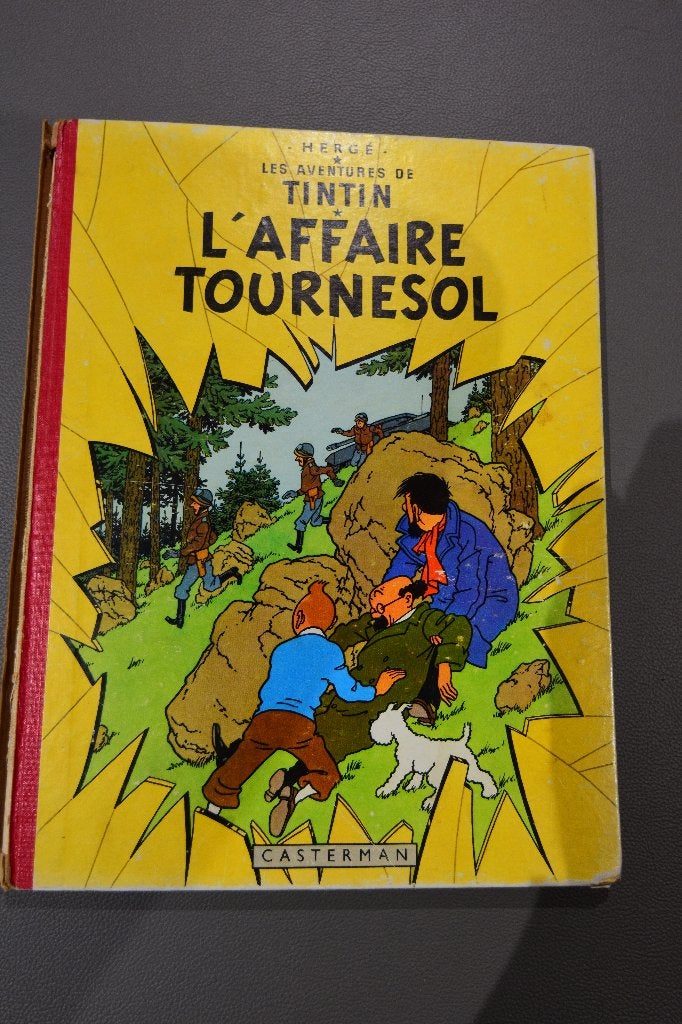 L'Affaire Tournesol - EO Belge 1956 (Casterman B20), Enlèvement ou Envoi, Utilisé, HERGE